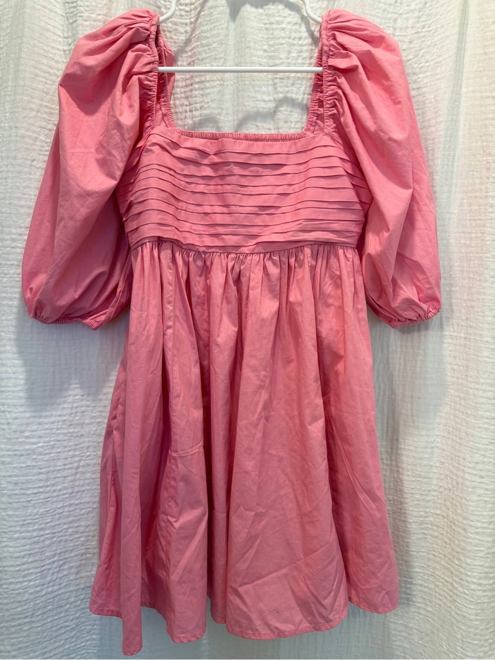 Abercrombie & Fitch Emerson Puff Sleeve Mini Dress